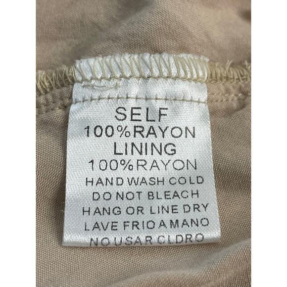 Easel BoHo Natural tan eyelet swing tank LG - Picture 8 of 11